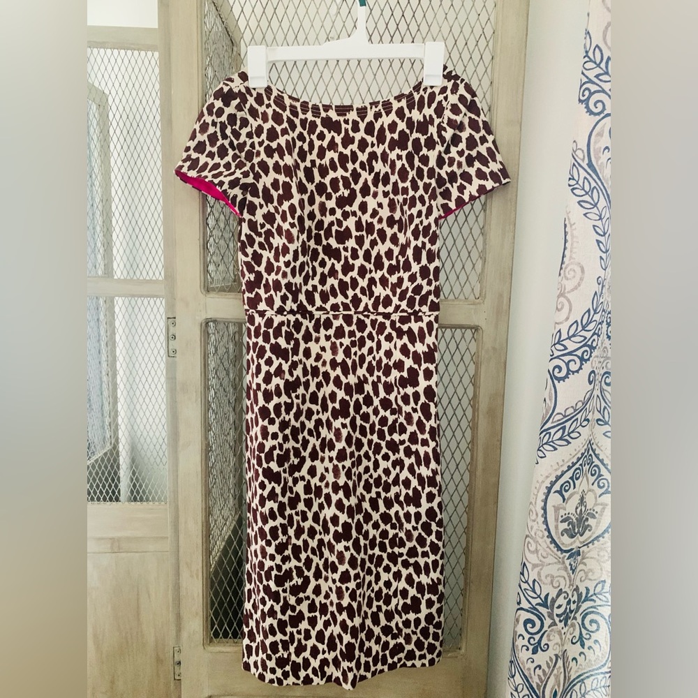 J. Crew giraffe sheath sz 2